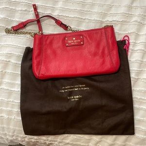 Kate Spade red shoulder bag
